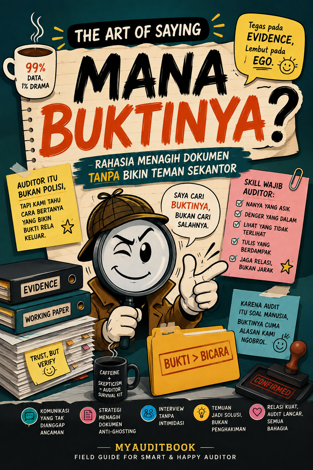 Sampul The Art of Saying “Mana Buktinya?”